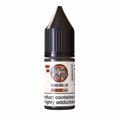 Orange Fizz On Ice Nic Salt E-Liquid by Ruthless Bar Saltz