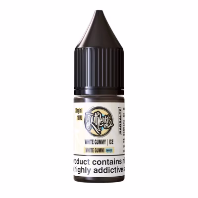 White Gummi On Ice Nic Salt E-Liquid by Ruthless Bar Saltz