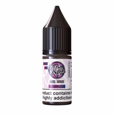 Wild Berrylicious Nic Salt E-Liquid by Ruthless Bar Saltz