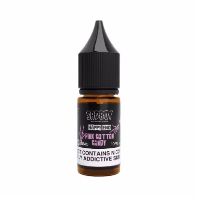 Pink Cotton Candy Nic Salt E-Liquid by Sadboy