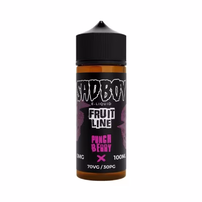 Punch Berry Shortfill E-Liquid by Sadboy 100ml