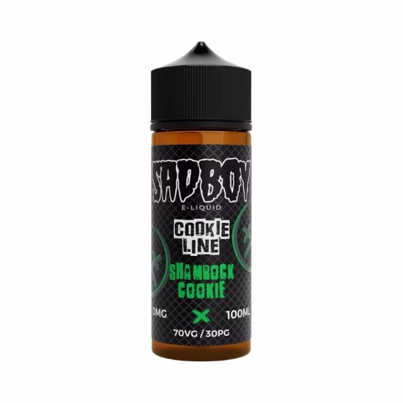 Shamrock Cookie Shortfill E-Liquid by Sadboy 100ml