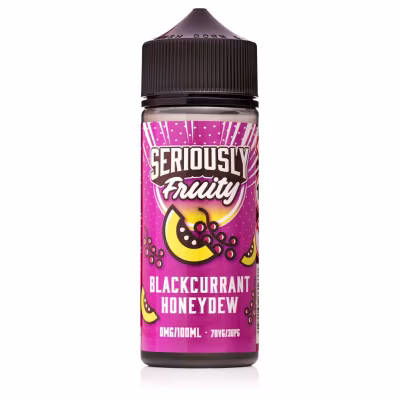 Blackcurrant Honeydew Shortfill E-Liquid by Seriously Fruity 100ml
