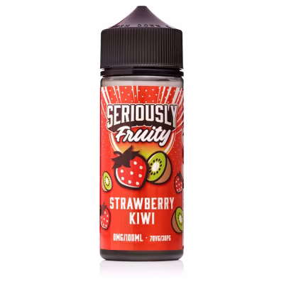 Strawberry Kiwi Shortfill E-Liquid by Seriously Fruity 100ml