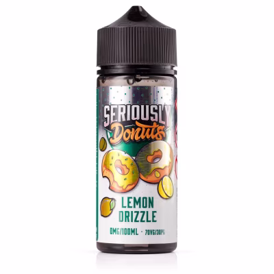 Lemon Drizzle Shortfill E-Liquid by Seriously Donuts 100ml