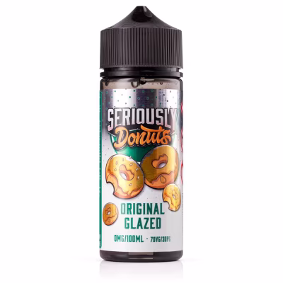 Original Glazed Shortfill E-Liquid by Seriously Donuts 100ml