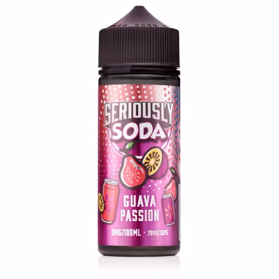 Guava Passion Shortfill E-Liquid by Seriously Soda 100ml
