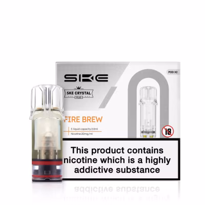 Fire Brew Prefilled Pods by SKE Crystal Plus