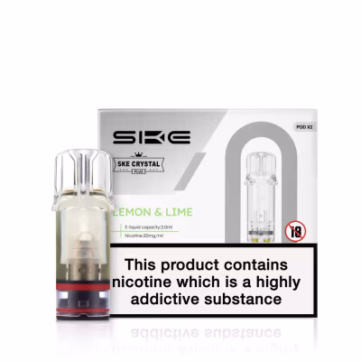 Lemon & Lime Prefilled Pods by SKE Crystal Plus