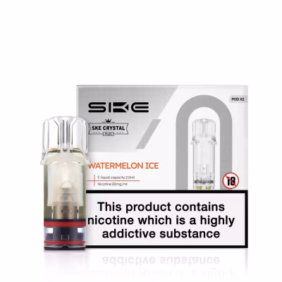 Watermelon Ice Prefilled Pods by SKE Crystal Plus