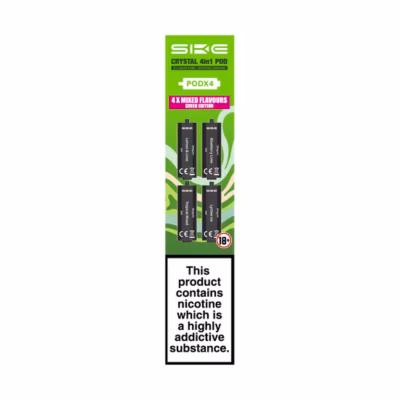 Green Edition Prefilled Pods by SKE Crystal 4 in 1