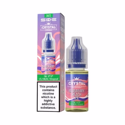 Blueberry Peach Ice Nic Salt E-Liquid by SKE Crystal Salts V2