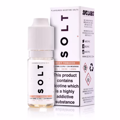 Sweet Tobacco Nic Salt E-Liquid by SOLT