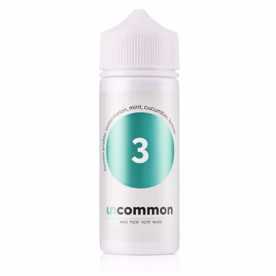 3 Shortfill E-Liquid by Uncommon Supergood x GrimmGreen 100ml
