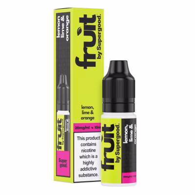 Lemon, Lime & Orange Nic Salt E-Liquid by Supergood Fruit