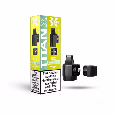 Banana Ice Prefilled Pod Refill Kit by Titan X