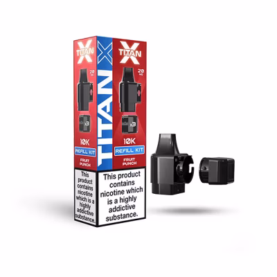 Fruit Punch Prefilled Pod Refill Kit by Titan X