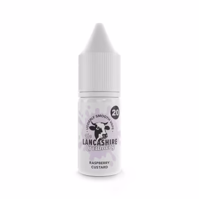 Raspberry Custard Nic Salt E-Liquid by the Lancashire Creamery