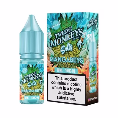 Mangabeys Iced Nic Salt E-Liquid by Twelve Monkeys Salts