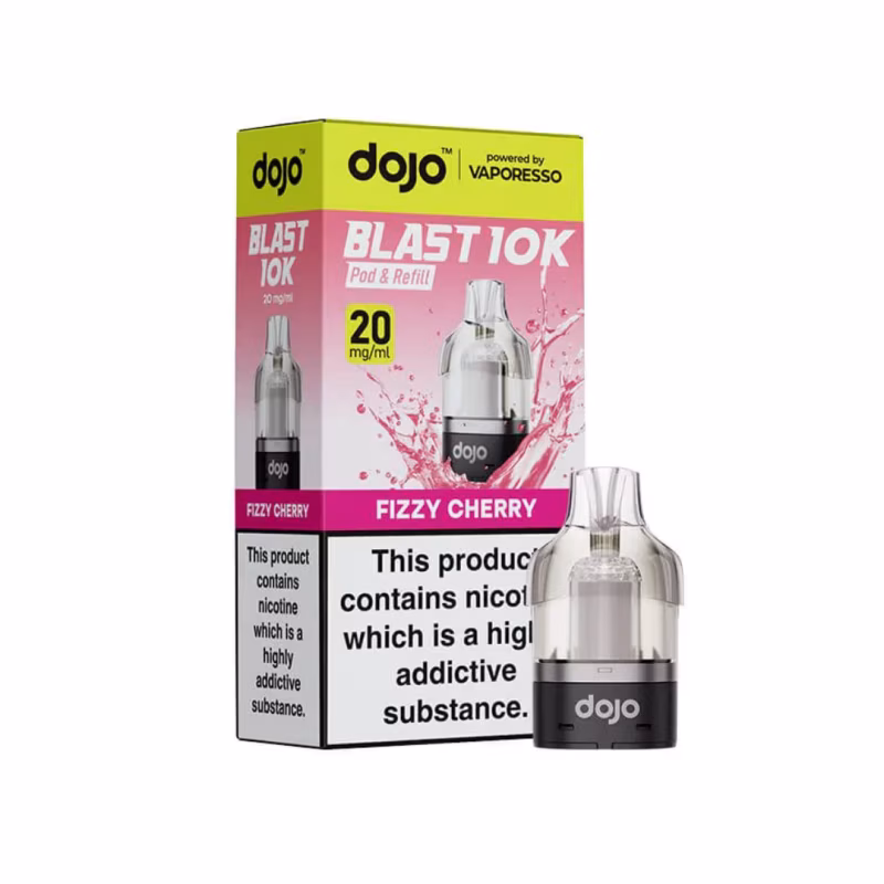 Fizzy Cherry Prefilled Pod by Vaporesso Dojo Blast 10K