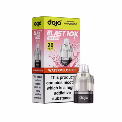 Watermelon Ice Prefilled Pod by Vaporesso Dojo Blast 10K
