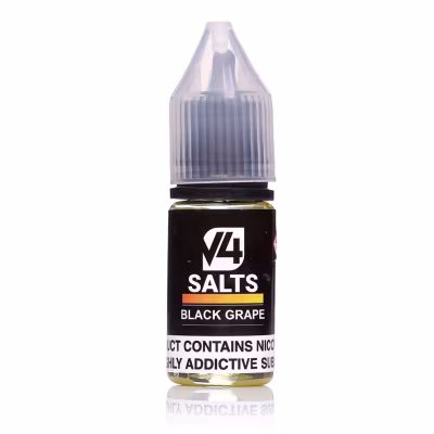 Black Grape Nic Salt E-Liquid by V4 Vapour