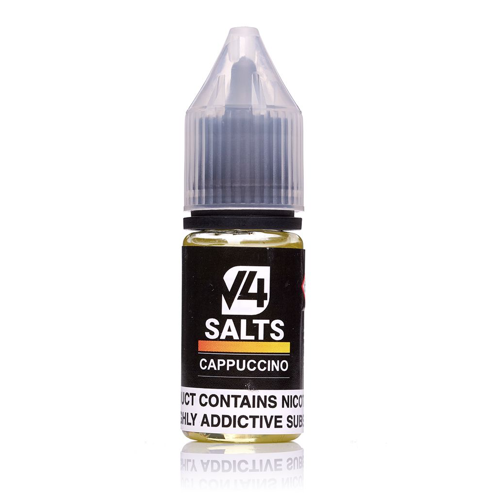 Cappuccino Nic Salt E-Liquid by V4 Vapour | Buy Online | Vape Green