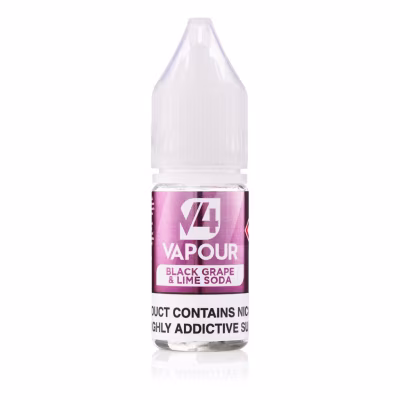 Black Grape & Lime Soda 50/50 E-Liquid by V4 Vapour