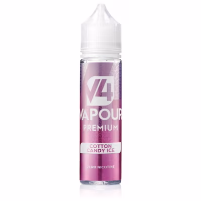 Cotton Candy Ice Shortfill E-Liquid by V4 Vapour 50ml