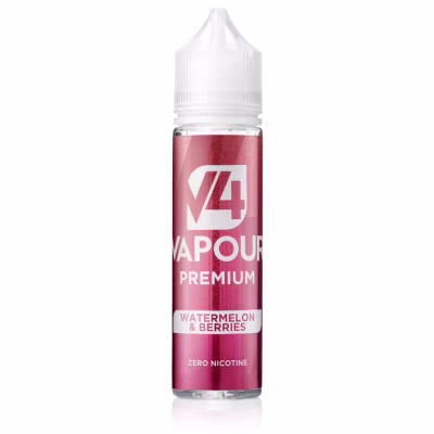 Watermelon & Berries Shortfill E-Liquid by V4 Vapour 50ml