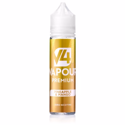 Pineapple & Mango Shortfill E-Liquid by V4 Vapour 50ml