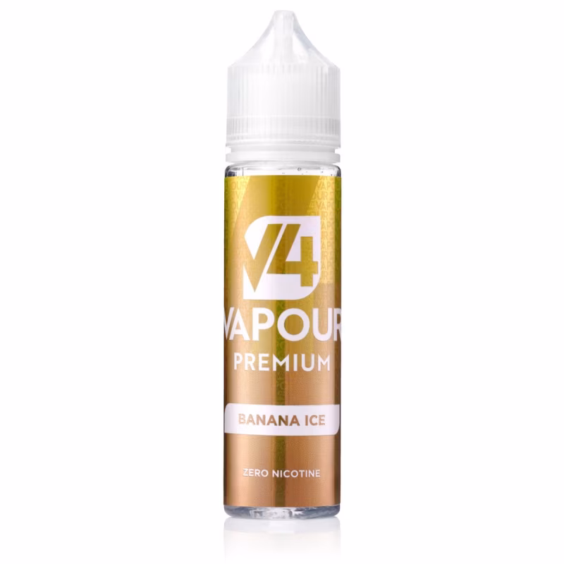 Banana Ice Shortfill E-Liquid by V4 Vapour 50ml