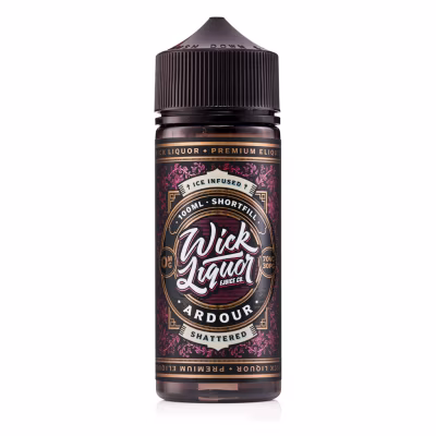 Ardour Shattered Shortfill E-Liquid by Wick Liquor 100ml