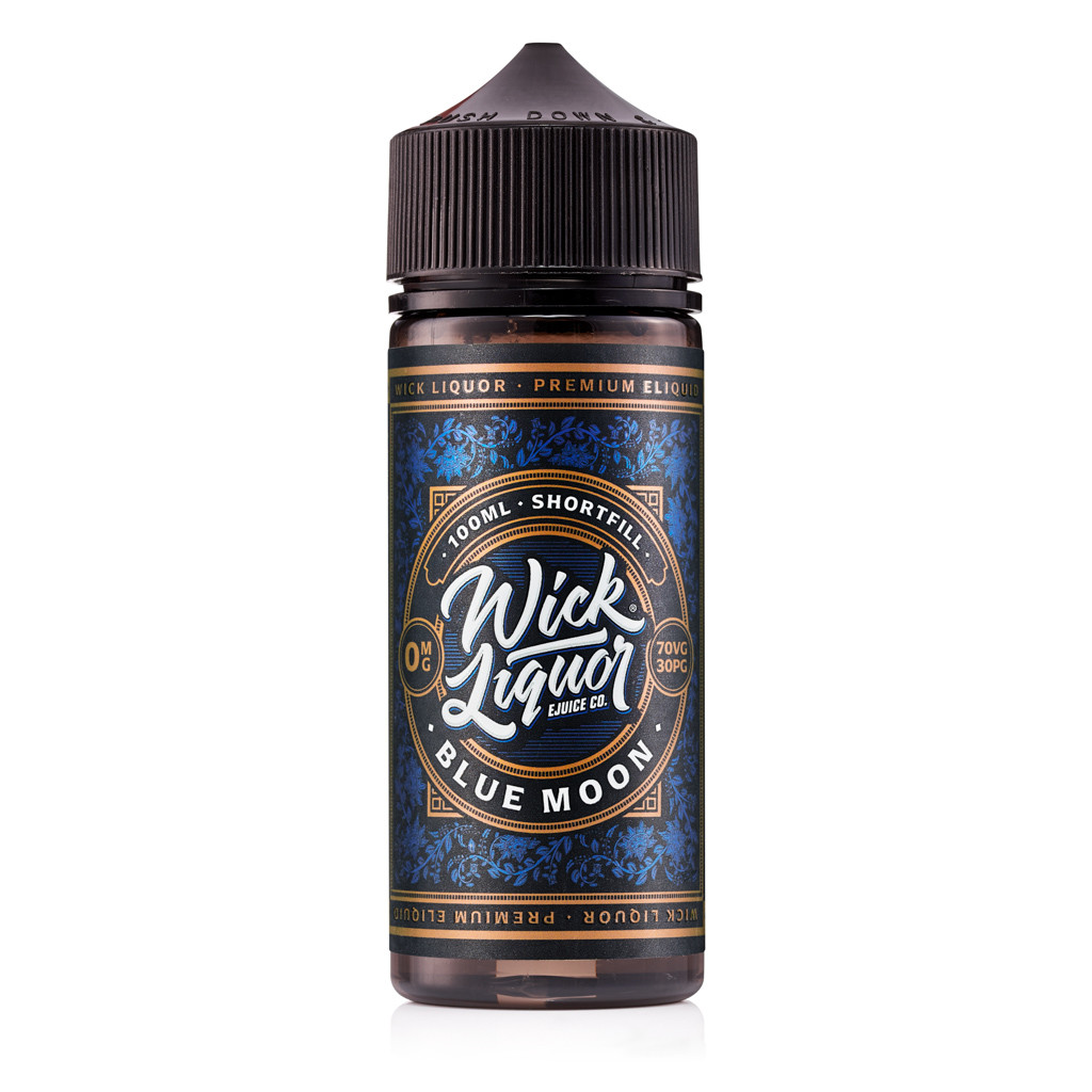 Blue Moon Shortfill E-Liquid by Wick Liquor 100ml | Buy | Vape Green