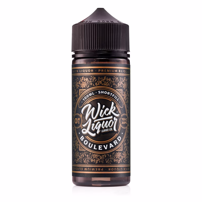 Boulevard Shortfill E-Liquid by Wick Liquor 100ml