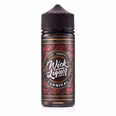 Carnival Shortfill E-Liquid by Wick Liquor 100ml