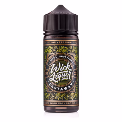 Castaway Shortfill E-Liquid by Wick Liquor 100ml
