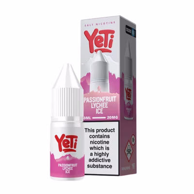 Passionfruit Lychee Ice Nic Salt E-Liquid by Yeti Summit