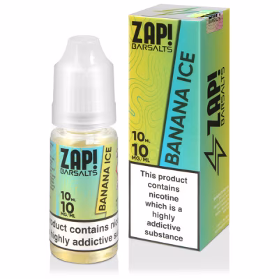Banana Ice Nic Salt E-Liquid by Zap! Bar Salts