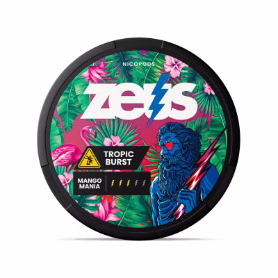 Tropic Burst Nicotine Pouches by Zeus