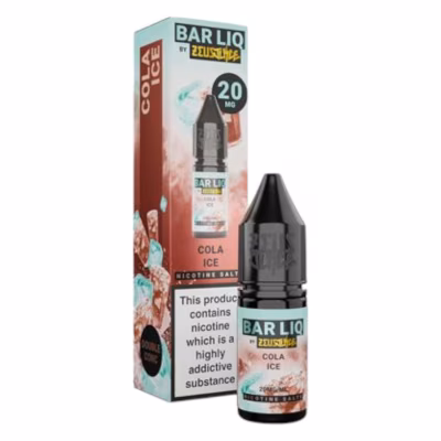 Cola Ice Nic Salt E-Liquid by Zeus Juice Bar Liq